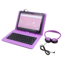 Load image into Gallery viewer, Craig CMP846BUN-PL 10.1 INCH TOUCH SCREEN TABLET with Keyboard , Case and Headphone