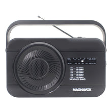 Load image into Gallery viewer, Magnavox MR4181W Portable Weather Band and AM/FM Radio