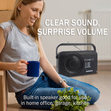 Load image into Gallery viewer, Magnavox MR4181W Portable Weather Band and AM/FM Radio