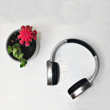 Load image into Gallery viewer, Magnavox MBH542-SG Bluetooth Wireless Foldable Stereo Headphones in Space Grey