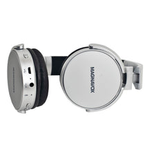Load image into Gallery viewer, Magnavox MBH542-SG Bluetooth Wireless Foldable Stereo Headphones in Space Grey