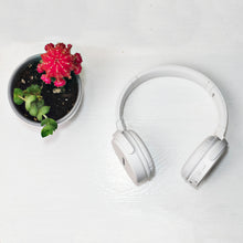 Load image into Gallery viewer, Magnavox MBH542-WH Bluetooth Wireless Foldable Stereo Headphones in White