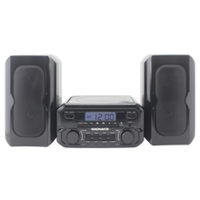 Load image into Gallery viewer, Magnavox MM435M-BK Compact CD Shelf System with FM, Bluetooth & Remote Control in Black