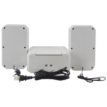 Load image into Gallery viewer, Magnavox MM435M-WH Compact CD Shelf System with FM, Bluetooth & Remote Control in White