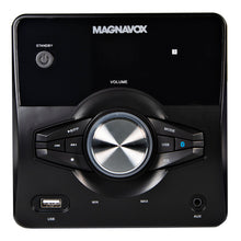 Load image into Gallery viewer, Magnavox MM442 Top Loading CD Shelf System with FM Radio, Bluetooth and Remote in Black