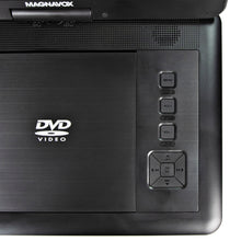 Load image into Gallery viewer, Magnavox MTFT754 Portable 11.6 Inch TFT Swivel Screen DVD/CD Player in Black