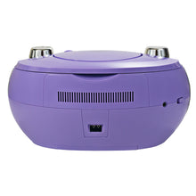 Load image into Gallery viewer, Magnavox MD6949-PL Portable CD Boombox with AM/FM Radio and Bluetooth in Purple