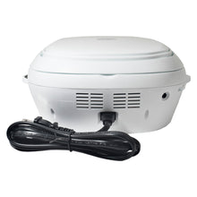 Load image into Gallery viewer, Magnavox MD6924-WH Portable Top Loading CD Boombox with AM/FM Radio in White/Black