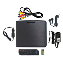 Load image into Gallery viewer, Magnavox MTFT716N-BK Portable 7 Inch TFT Swivel Screen DVD/CD Player in Black