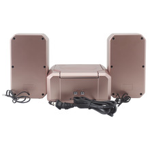 Load image into Gallery viewer, Magnavox MM435M-RG Compact CD Shelf System with FM, Bluetooth & Remote Control in Rose Gold
