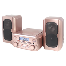 Load image into Gallery viewer, Magnavox MM435M-RG Compact CD Shelf System with FM, Bluetooth & Remote Control in Rose Gold