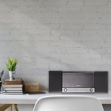 Load image into Gallery viewer, Magnavox MM444BT 3-Piece CD Shelf System with FM Radio and Bluetooth in Grey