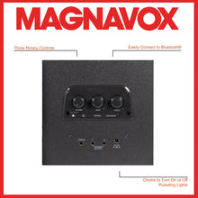 Load image into Gallery viewer, Magnavox MHT990 Bluetooth Home Entertainment System with Color Changing Lights in Black