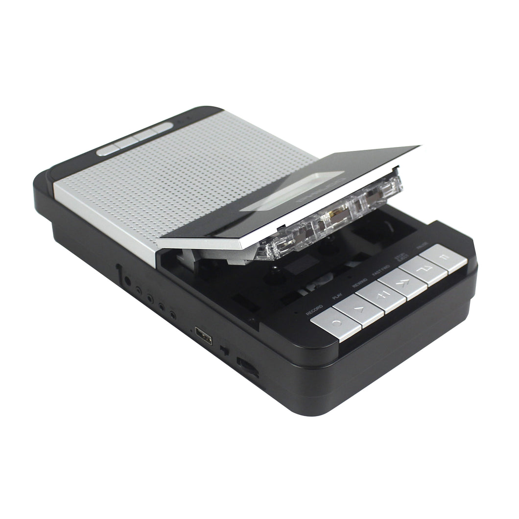 PHILCO PDR2200 Digital Cassette Recorder – Portable Tape Player, Recorder & Cassette to MP3 Converter