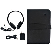 Load image into Gallery viewer, Craig CMP840 BUN-BK-HD Quad Core 10.1 in. Tablet with Keyboard Case and Headphones in Black
